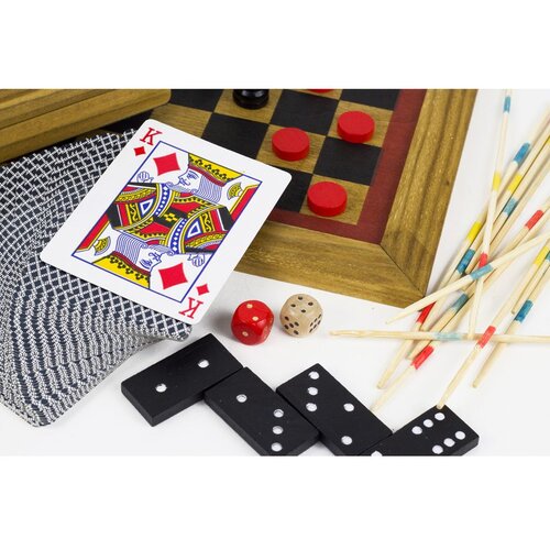 Professor Puzzle Drvena igra 6 u 1 Slike