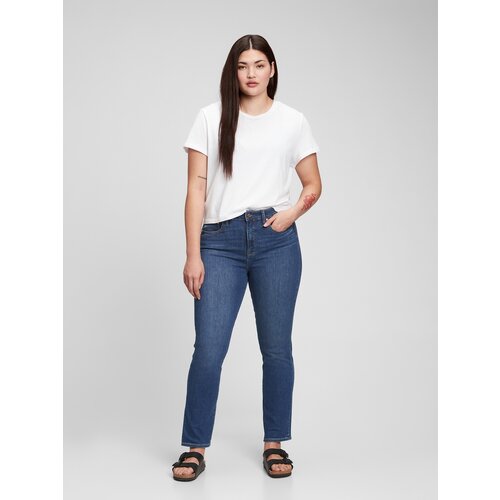 GAP Jeans classic straight high rise Washwell - Women Cene