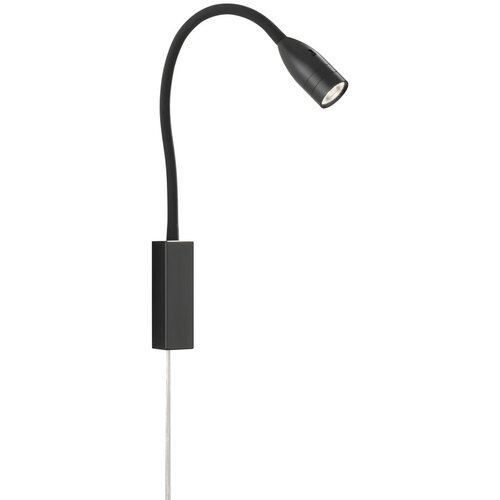Fischer &amp;amp; Honsel Crni metalni LED reflektor s mogućnosti zatamnjivanja Sten &amp;ndash; Slike