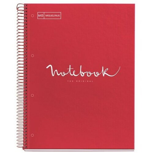 MiquelRius zvezek A4, karo, 120-listni, 90g emotions MR46072 rdeč Cene