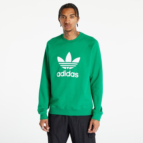 Adidas Adicolor Classics Trefoil Crewneck Sweatshirt Green Slike