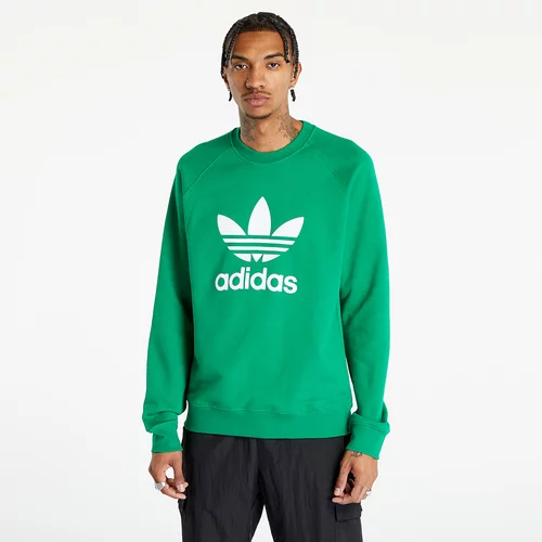 Adidas Adicolor Classics Trefoil Crewneck Sweatshirt Green