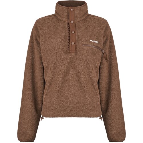 Columbia Flis Helvetia II Cropped Half Snap Fleece Kostanjeva Slike