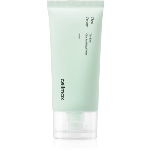 Celimax The Real Cica Soothing Cream lahka pomirjajoča krema z gelasto teksturo 50 ml Slike