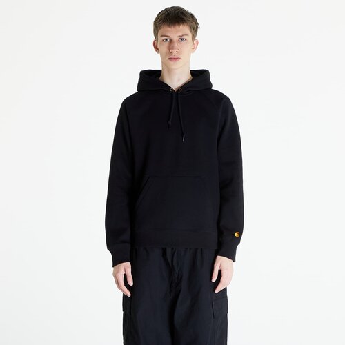 Carhartt WIP Hooded Chase Sweat UNISEX Black/ Gold Slike