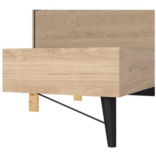 Tvilum Zakonska postelja v hrastovem dekorju 180x200 cm Ry &amp;ndash; Slike