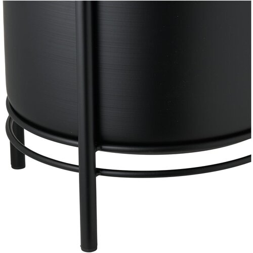 House Nordic Metalne navlake za tegle u kompletu 2 kom &amp;oslash; 25 cm Svarta &amp;ndash; Slike