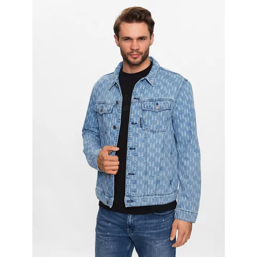 Karl Lagerfeld Jeans jakna 505802 532856 Modra Regular Fit