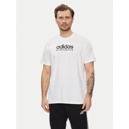 Adidas Majica All SZN Graphic T-Shirt IC9821 Bela Loose Fit Cene