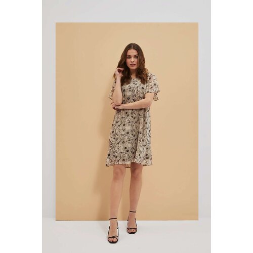 Moodo WOMEN'S DRESS L-SU-4028 LBEIGE Cene