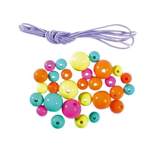Junior crafty pearly kraft perlice set sa trakicom neon miks 72k ( 137521 ) Cene