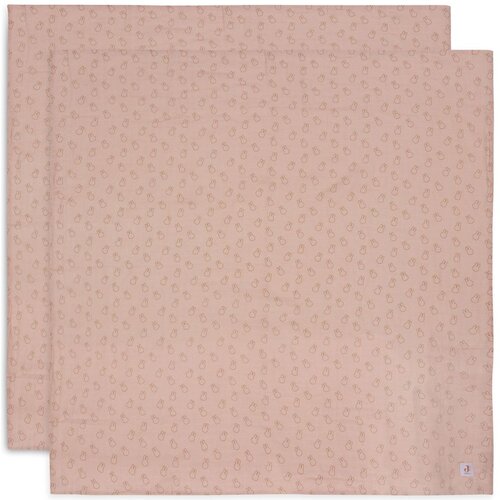 Jollein tetra plenica 2/1 115x115cm Miffy Silhouettes wild rose Slike