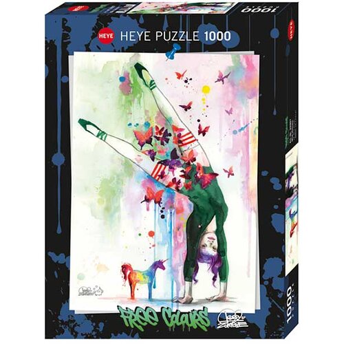 Heye puzzle 1000 delova Free Colours Lora Zombie Mini Unicorn 29907 Slike