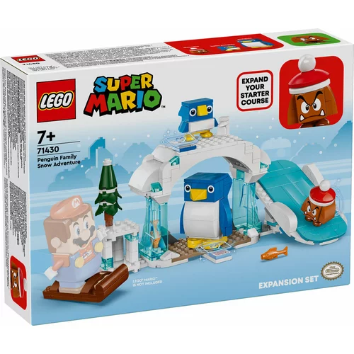 Lego 71430 Razširitveni komplet Snežna pustolovščina družine Penguin