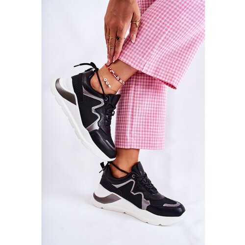 Kesi Women's Fashionable Sneakers Black Allie Slike