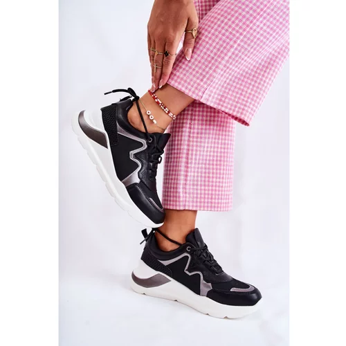 Kesi Women's Fashionable Sneakers Black Allie