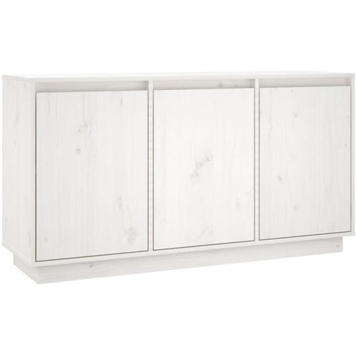Maison Chic Komoda - Predalnik bela 111x34x60 cm trdna borovina, (21716136) Cene