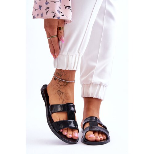 Kesi Fashion vegan slippers ZAXY JJ285263 black Slike