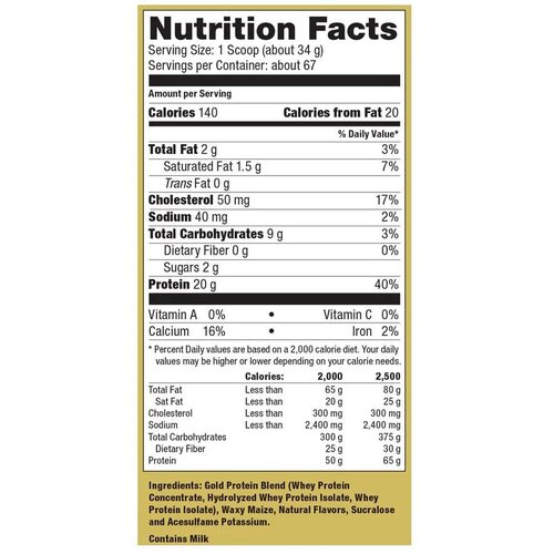 Ultimate Nutrition Whey Gold &amp;ndash; Prirodni Whey Protein za Rast Mi&amp;scaron;ića Slike