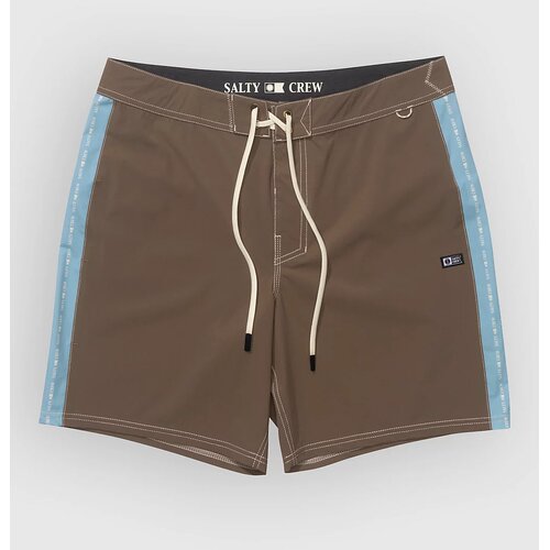 Salty Crew Channel Boardshorts dark brown Cene