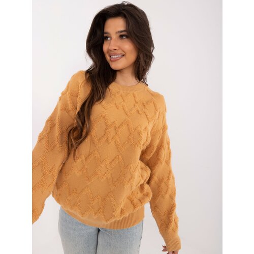 Wool Fashion Italia Sweater-AT-SW-2361.61-camel Slike