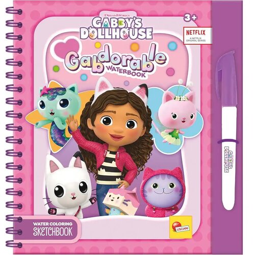 Lisciani Giochi Gabina kućica Gabdorable bojanka za bojanje vodom - Lisciani Cijene