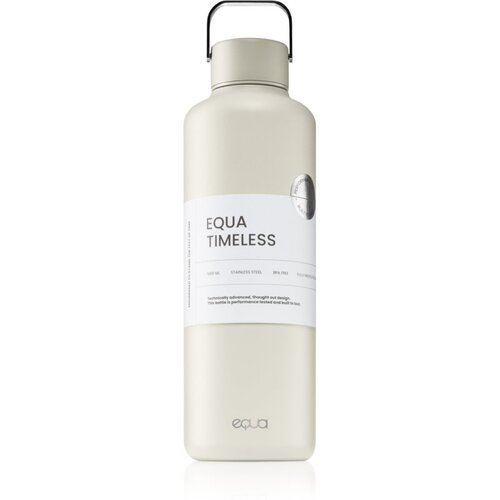 Equa Timeless steklenica za vodo iz nerjavnega jekla barva Off White 1000 ml Cene