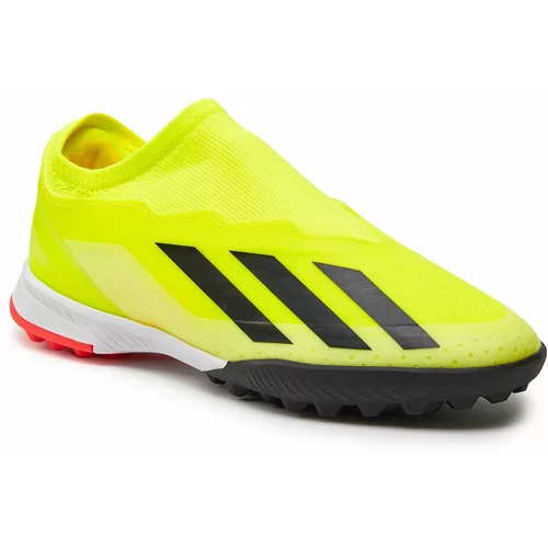 Adidas Čevlji X Crazyfast League Laceless Turf Boots IF0686 Tesoye/Cblack/Ftwwht