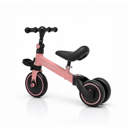  Tricikl i balans bicikl 2u1 model 8- Roze Cene