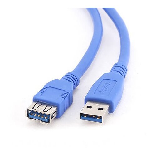  USB 3.0 kabal, 3m, A-A BLACK ext cable, GEMBIRD CCP-USB3-AMAF-10 Cene