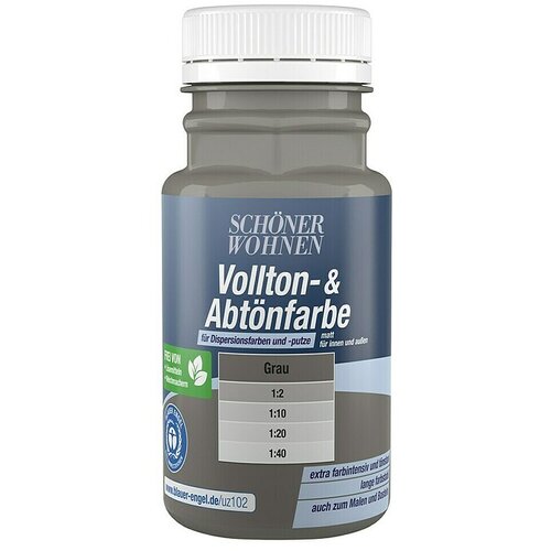 SCH&amp;Ouml;NER WOHNEN-Farbe Barva za odtenke (Sive barve, Mat, 125 ml) Slike