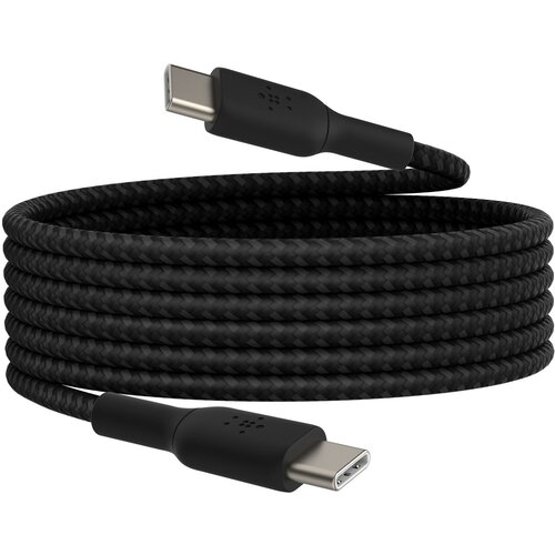 Belkin BOOST CHARGE braided Cab. USB-C/USB-C 2m bl. CAB004bt2MBK Slike