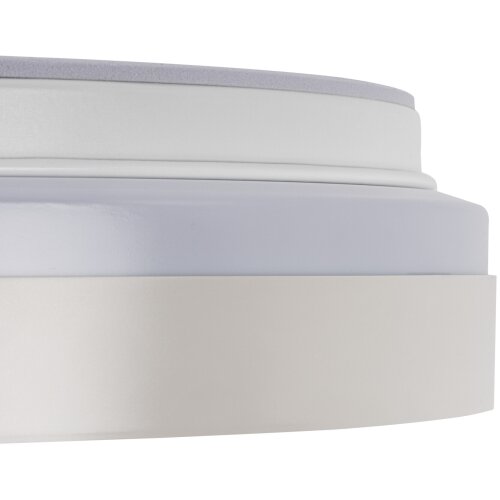 Kanlux 46280-LED prigu&amp;scaron;iva svetiljka LIXAN 47W/230V 3000-6500K prečnik 38,6 cm bela/srebrna, sa daljinskim upravljačem Slike