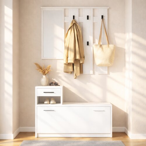 GENERIK Predsobni element Luna &ndash; White / White, (5000486184) Cene