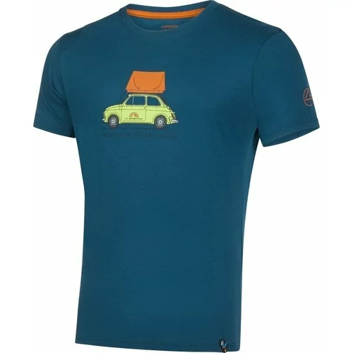 La Sportiva Cinquecento T-Shirt M Storm Blue/Hawaiian Sun S T-Shirt
