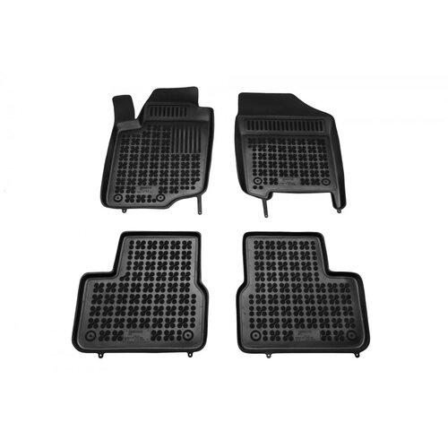 REZAW-PLAST Tipske patosnice gumene Peugeot 207 (2006-2012), 4 komada, Crne Cene