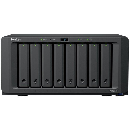 Unknown synology DS1825neo+, tower, 8-BAY, cpu amd ryzen V1500B 4 core 2.2 ghz, 4 gb DDR4 non-ecc sodimm, 2x RJ-45 2.5GbE lan, 2 x usb 3.2 gen 1 port, 2x usb type-c expansion port, 1x pcie, 6kg, 3y warranty Cene