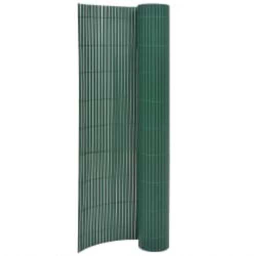 vidaXL Dvostranska vrtna ograja 110x400 cm zelena Cene