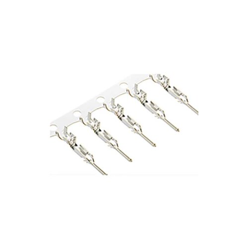 Molex 08700103 2.50mm Pitch Mini-Latch Crimp Terminal, Male, Brass, Bag Slike