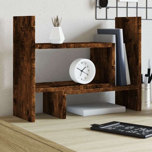 Organizator za pisalno mizo dim. hrast 38,5x17x39 cm inž. les, (21413935) Slike