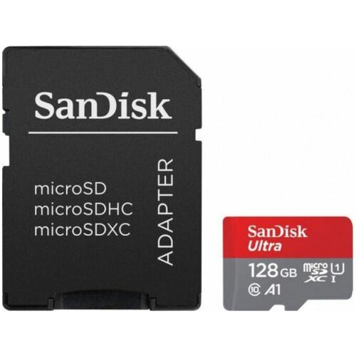 Sandisk Memorijska kartica Ultra microSD 128GB + adapter Slike