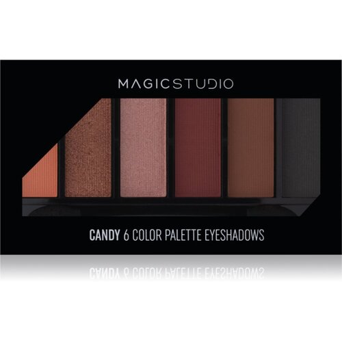 Magic Studio 6 Color Palette Eyeshadows paleta senčil za oči odtenek 6.3 g Cene