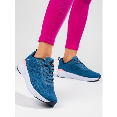 DK Women's women's fabric sports shoes blue Slike