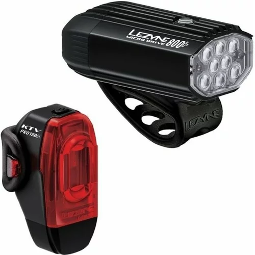 Lezyne Micro Drive 800+/KTV Drive Pro+ Pair Svjetlo za bicikl