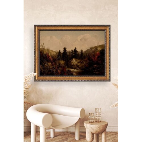 Wallity Zidna dekoracija ATCRCVCNVSMDL31, 50 x 70 cm, Šarena Cene