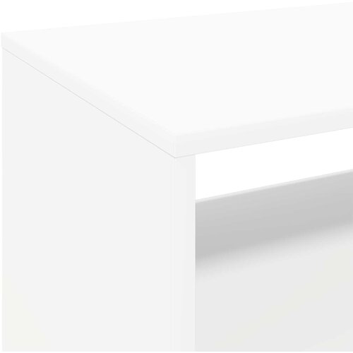  Stalak za gramofon Bijela 71 x 39,5 x 83 cm Konstruirano drvo Slike