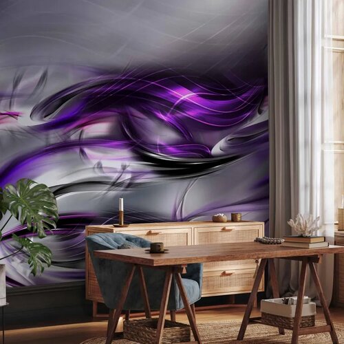  Foto tapeta - Purple Swirls 500x350 Slike