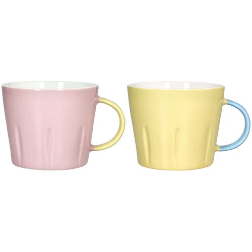 Tognana Set &scaron;olja Pink-Yellow Colorblock, 2 komada Cene