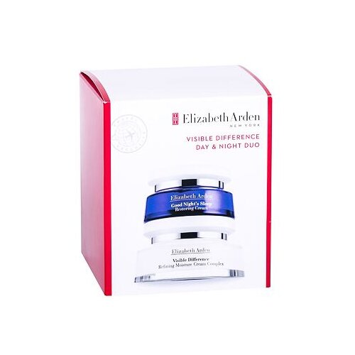 Elizabeth Arden visible difference darilni set dnevna nega za obraz 100 ml + nočna nega za obraz good Night&acute;s sleep 50 ml za ženske Cene