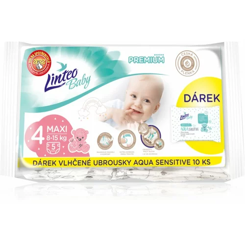 Linteo Baby Premium Maxi jednokratne pelene 8-15kg 5 kom